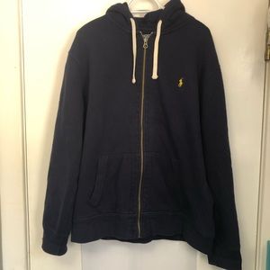 POLO🏇🏻RALPH LAUREN FULL ZIP CLASSIC LOGO HOODIE